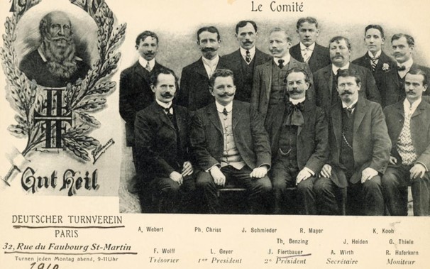 Deutscher Turnverein in Paris, 1910. © Ville de Paris/Bibliothèque historique